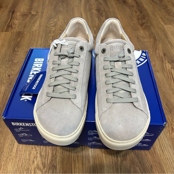 BIRKENSTOCK Ben Low Stone Coin suede lace up shoes sneakers women’s eur 39 new - Picture 2 of 9